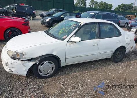 1998 Toyota Corolla Le from USA, damaged, VIN 2T1BR12E8WC031833
